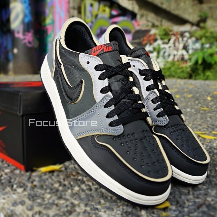 Air Jordan 1 Retro Low OG 'Dark Smoke Grey' DV0982-006