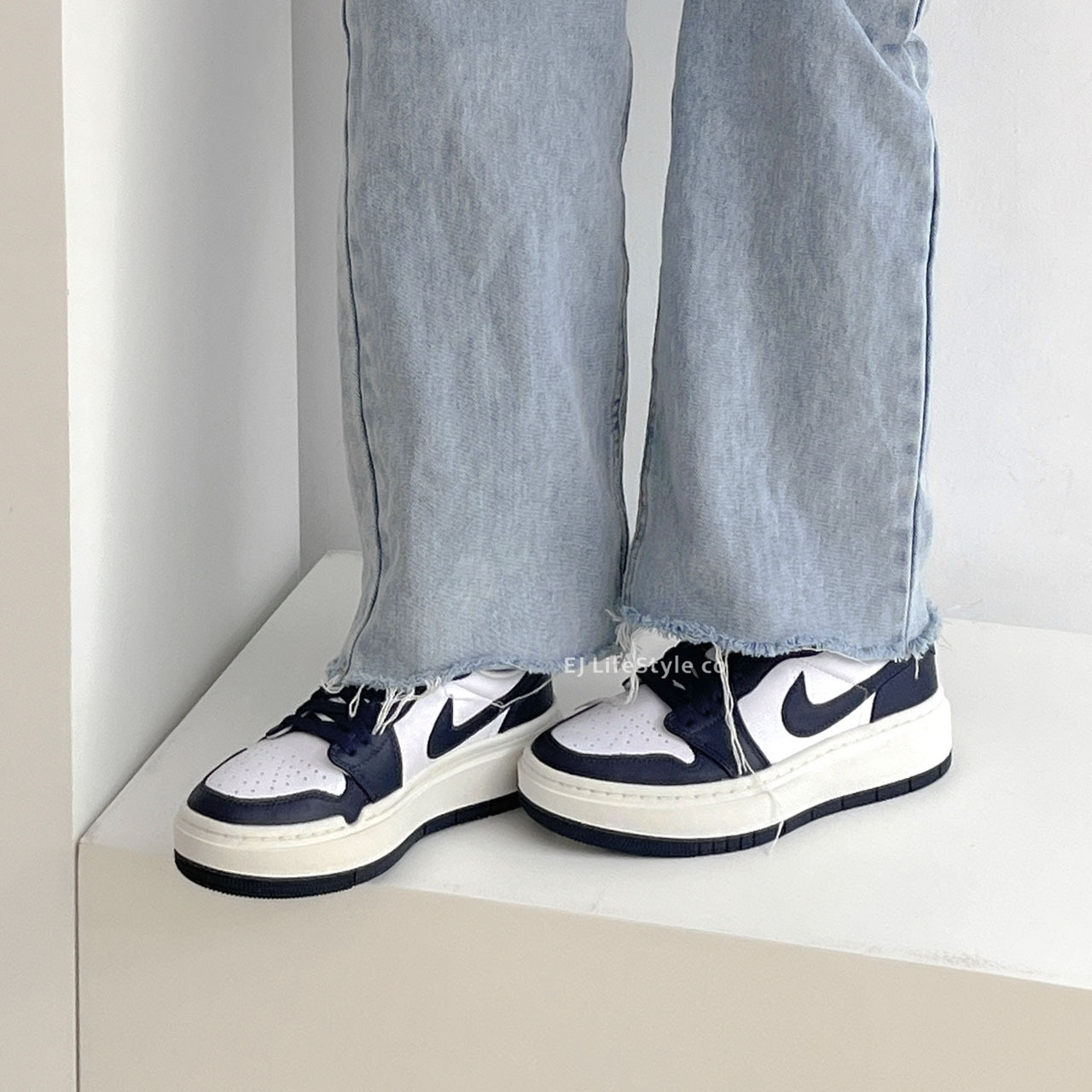 NIKE AIR JORDAN 1 ELEVATE AJ1 海軍藍 深藍 奶油底 DH7004-141 / 預購