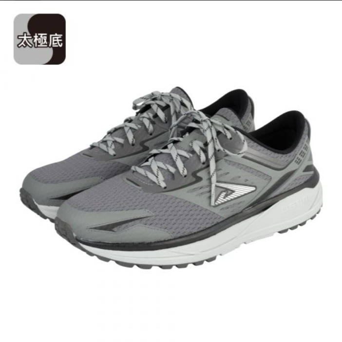 USTINI我挺你健康-太極運動加強款-男款-灰色