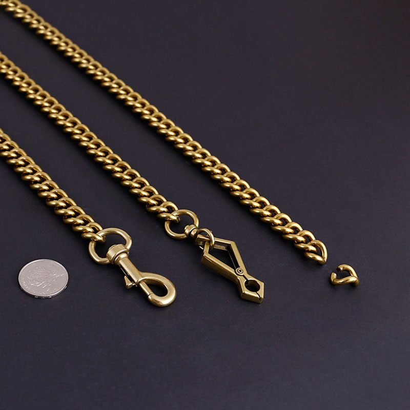 雙G marmo包包古銅古金色粗鏈條肩帶配件無扣款鏈子