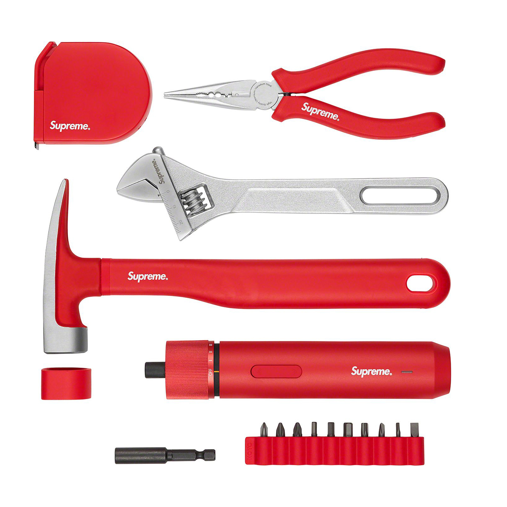 SUPREME HOTO 5-PIECE TOOL SET 工具組