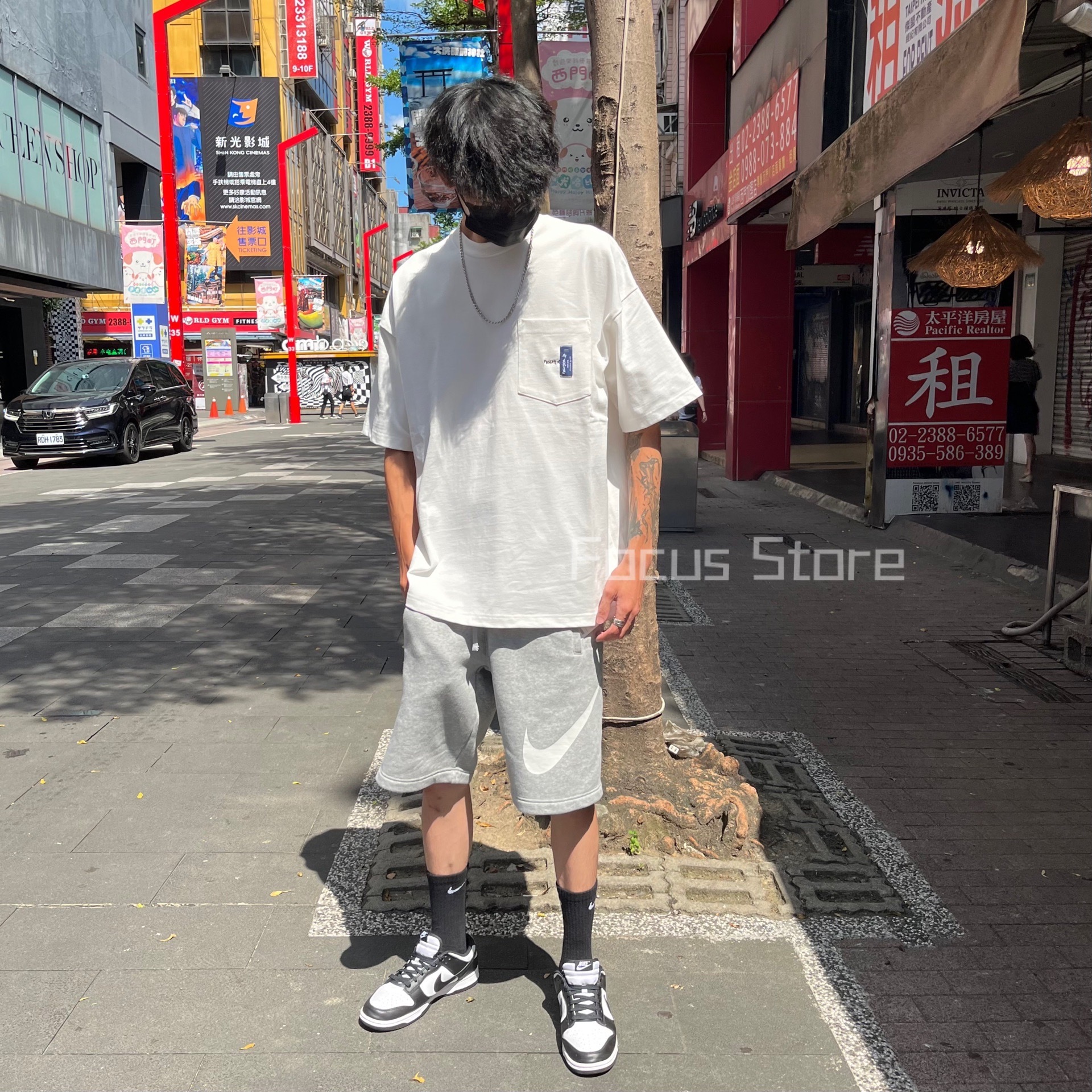 NAUTICA S/S Pocket Tee “TOO HEAVY” White 白色【現貨商品】