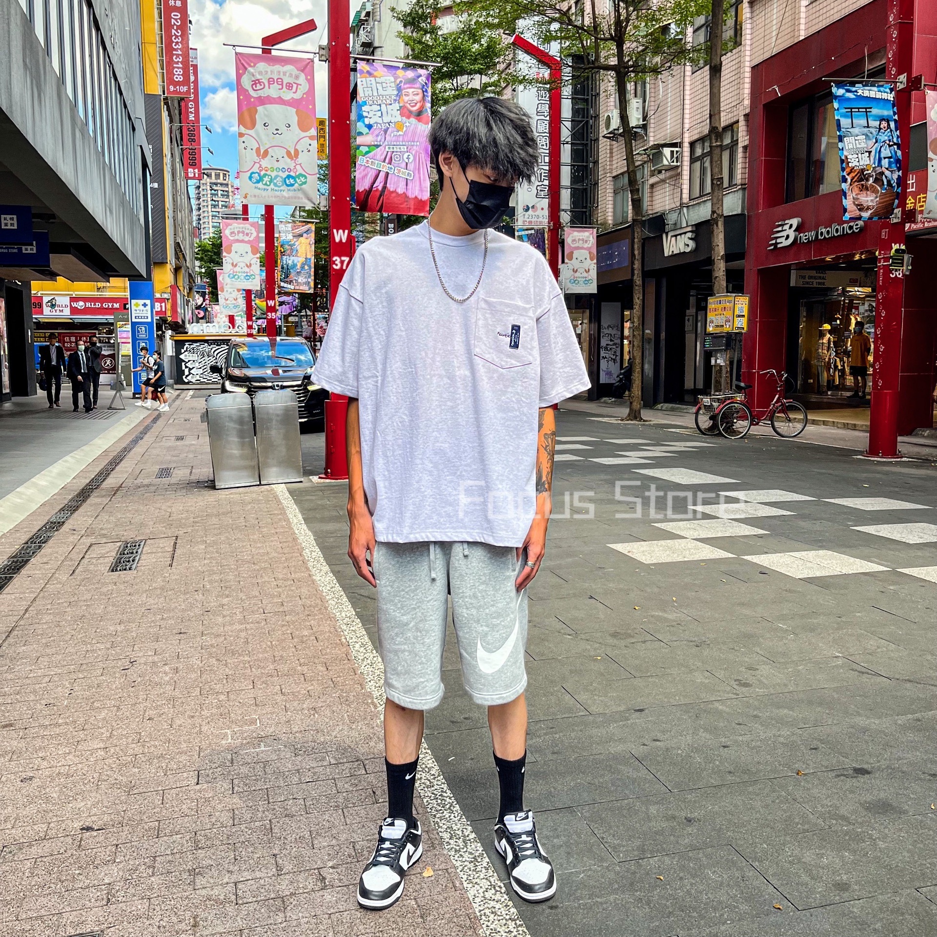 NAUTICA S/S Pocket Tee “TOO HEAVY” Grey 灰色【現貨商品】