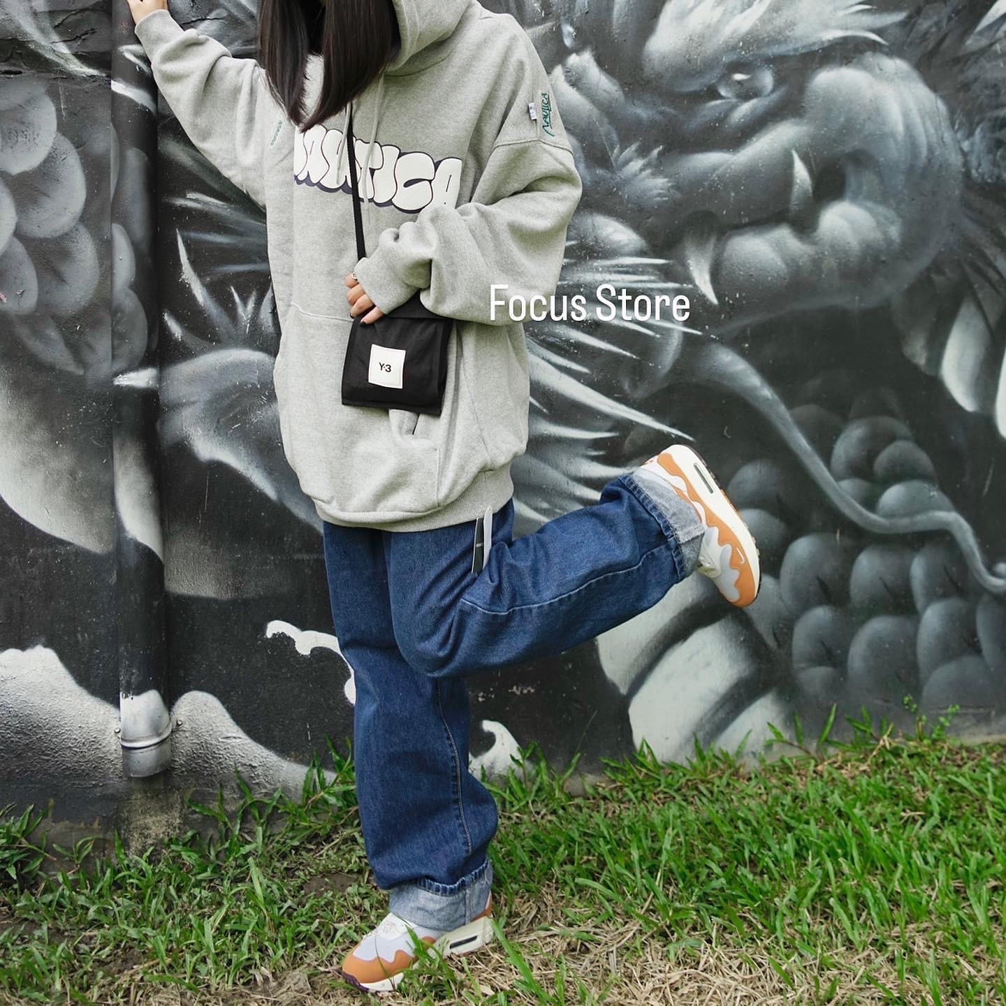 Nautica Sweat Hoodie “LURK 2.4” Grey 灰色【現貨商品】