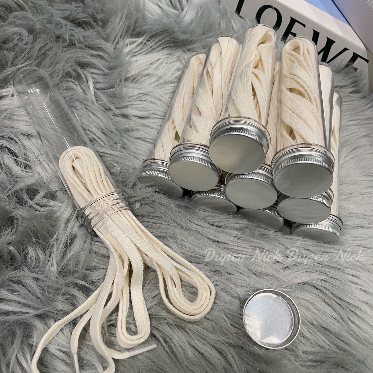 DUPER NICK 奶油 鞋帶