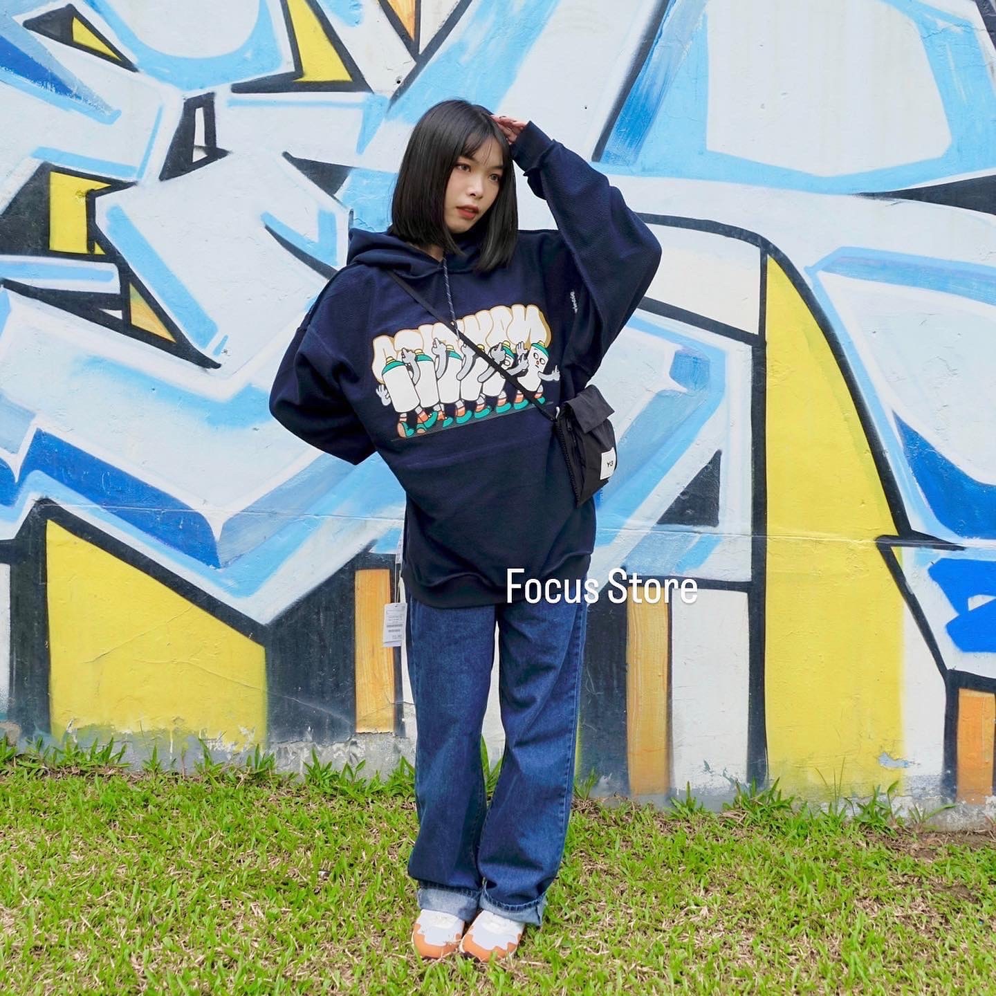 Nautica Sweat Hoodie “LURK 2.4” Navy 海軍藍【現貨商品】