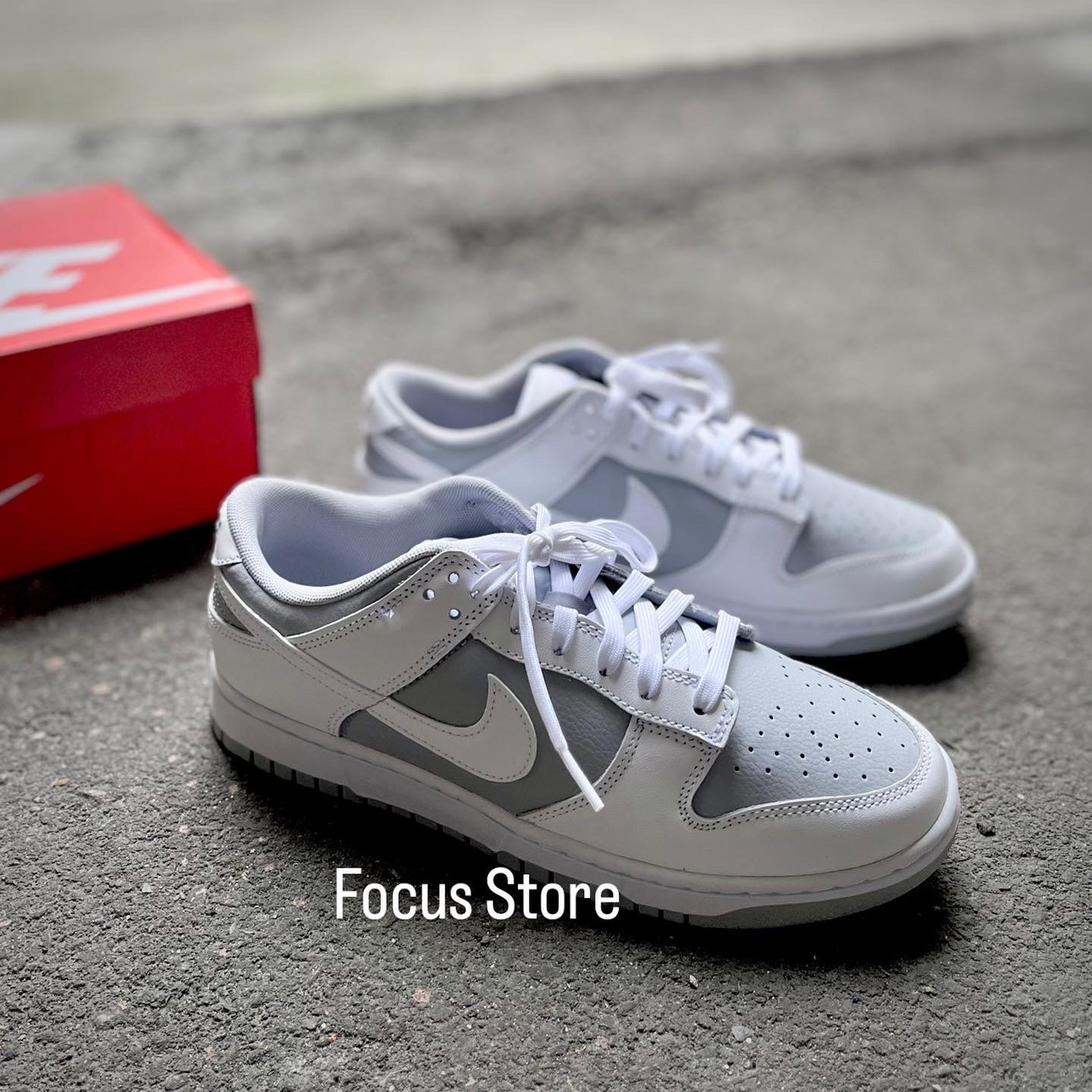 Nike Dunk Low 'White Grey' 反轉灰白 DJ6188-003 【現貨商品】