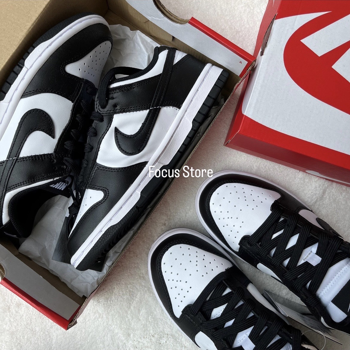 【Focus Store】現貨秒發 Nike Dunk Low "Black" 黑白 男款 DD1391-100