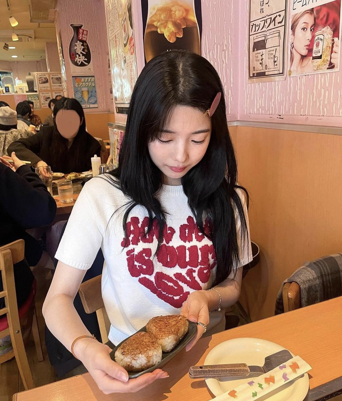 LUVISTRUE - DN BOUCLE LOVE KNIT(IVORY)