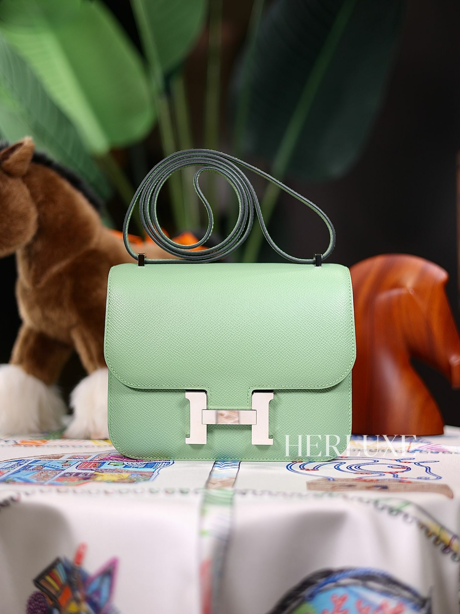 Constance mini 3i vert criquet ck epsom