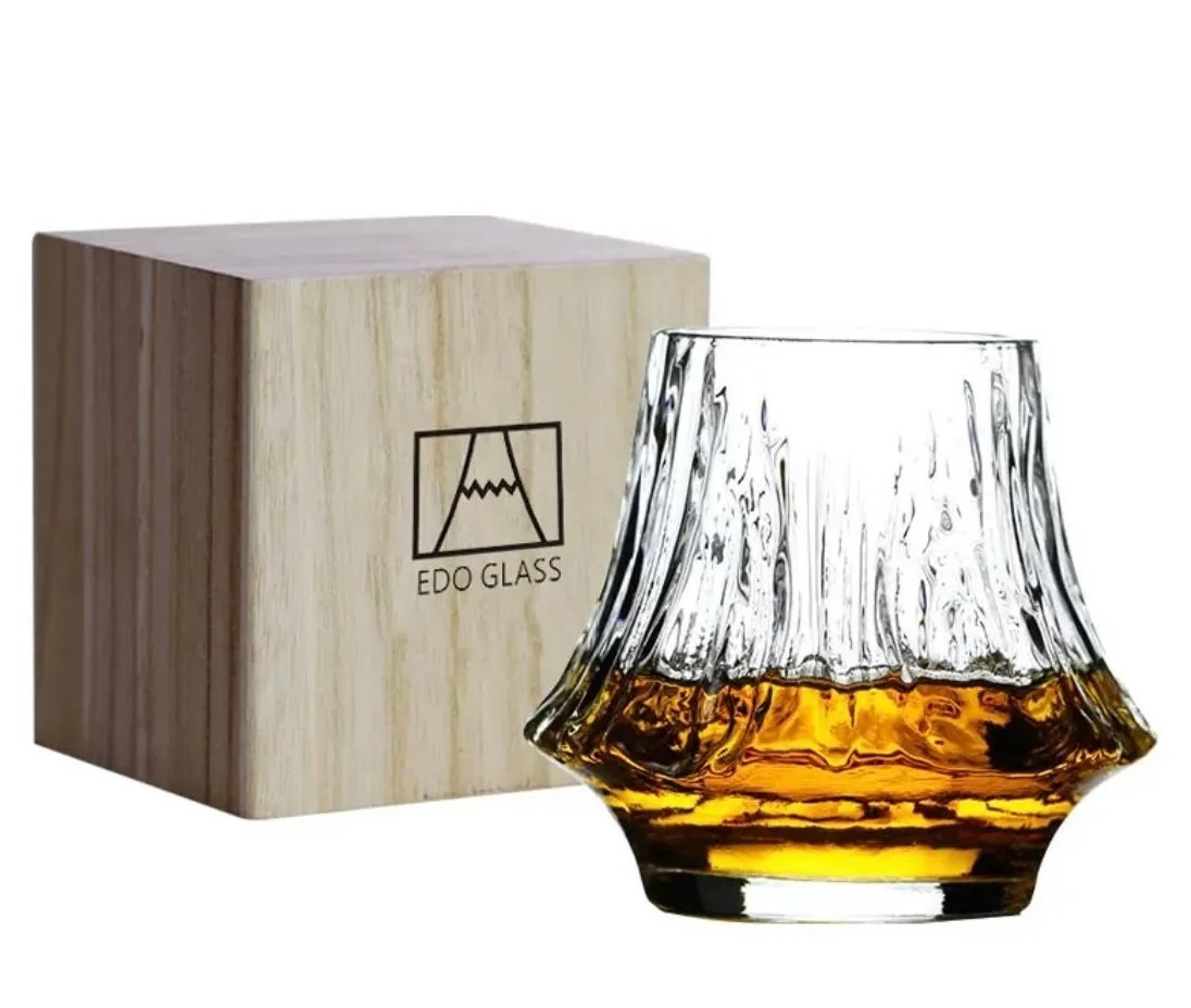 富士山玻璃酒杯 (220ml)