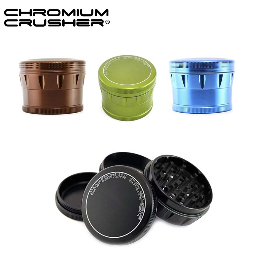 🇺🇸Chromium - Crusher V2 Enhanced Grip 4 piece 研磨器 (63.5mm)