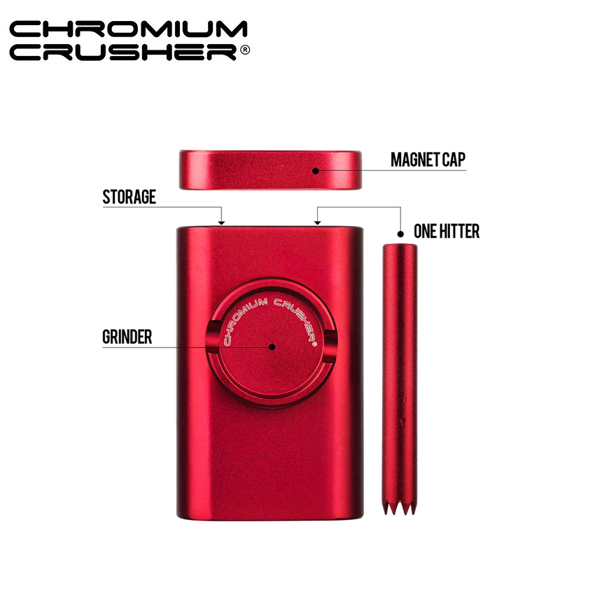 美國Chromium Crusher Dugout & Grinder研磨+一口斗組合(7.62公分)