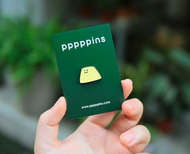 梯梯 琺瑯別針 胸章｜pppppins
