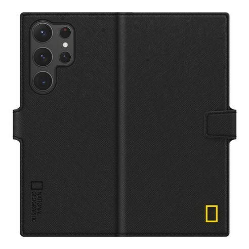 National Geographic - Business Wallet - Samsung S25 Case 國家地理翻蓋皮套支架手機殼