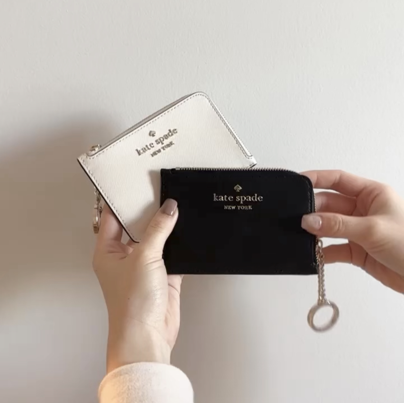 現貨｜KATE SPADE Medium L Zip Card Holder