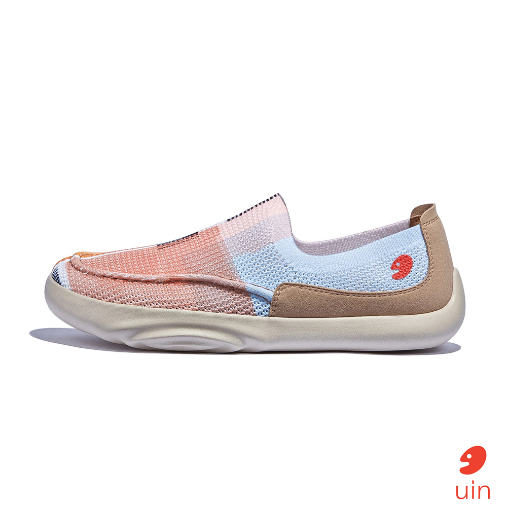 【 Uin 】西班牙原創設計 | 日落之海 女鞋 彩繪鞋 休閒鞋 懶人鞋