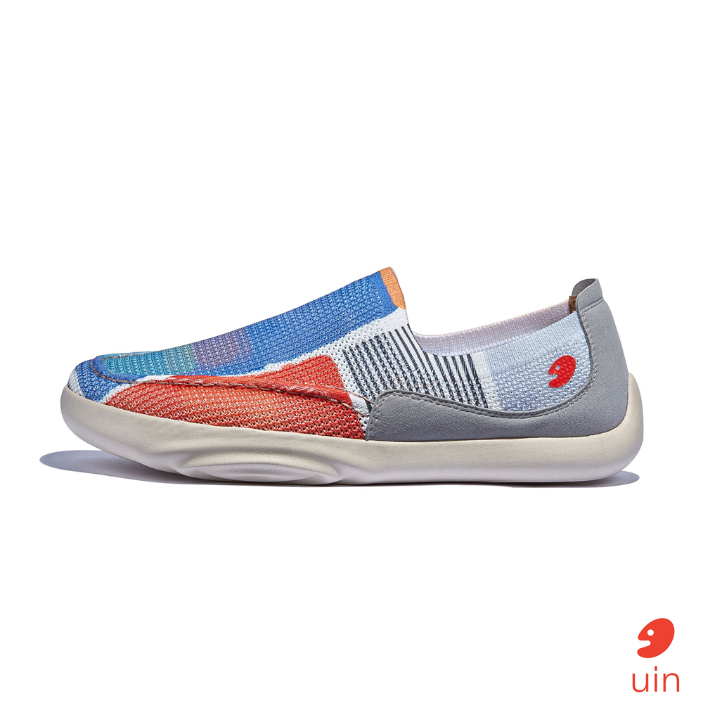 【 Uin 】西班牙原創設計 | 日出之海 男鞋 彩繪鞋 休閒鞋 懶人鞋