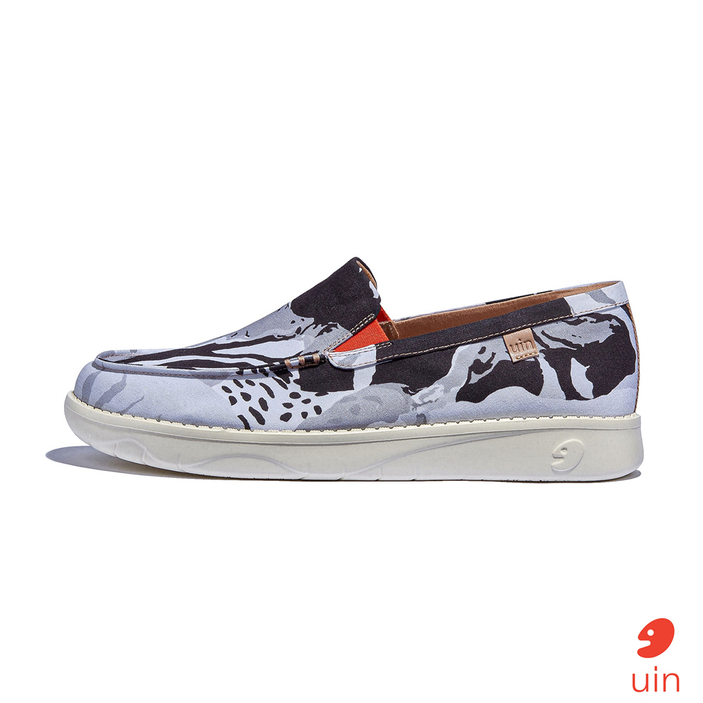 【 Uin 】西班牙原創設計 | 虎紋幻象 男鞋 彩繪鞋 休閒鞋 懶人鞋