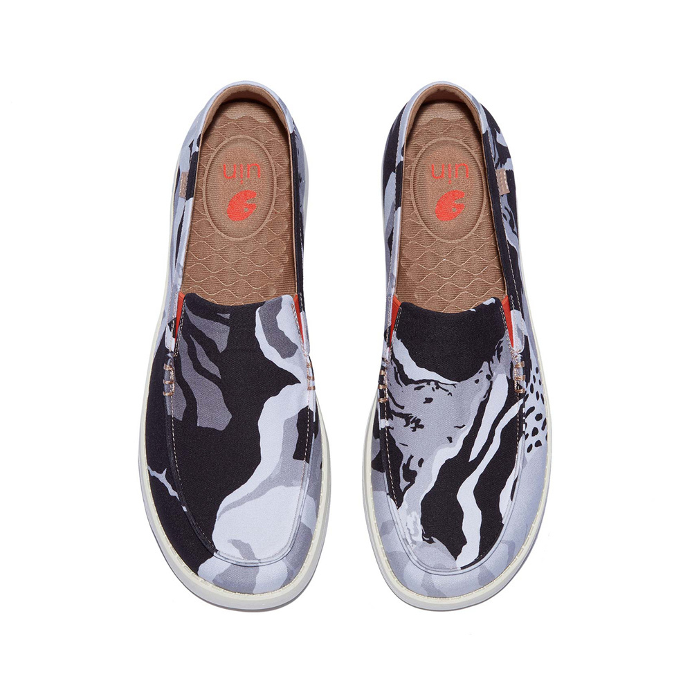 【 Uin 】西班牙原創設計 | 虎紋幻象 男鞋 彩繪鞋 休閒鞋 懶人鞋