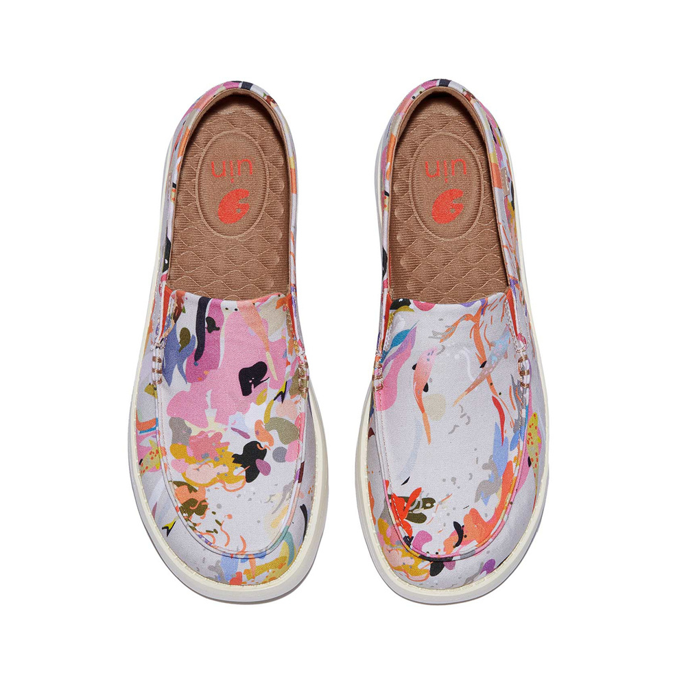 【 Uin 】西班牙原創設計 | 彩色紋身 女鞋 彩繪鞋 休閒鞋 懶人鞋