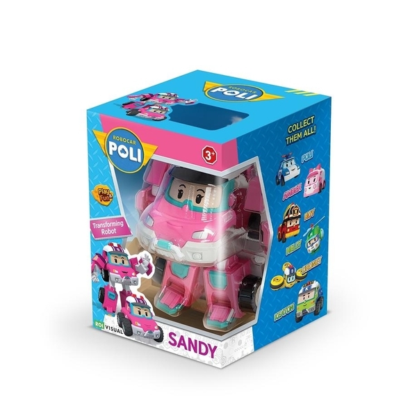 《 POLI 波力 》新4吋變形珊迪