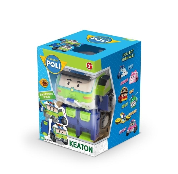 《 POLI 波力 》新4吋變形基頓