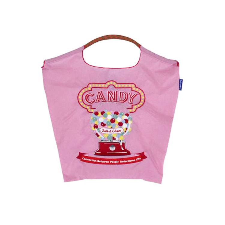 預購｜Ball & Chain 粉紅 糖果機刺繡環保袋 M