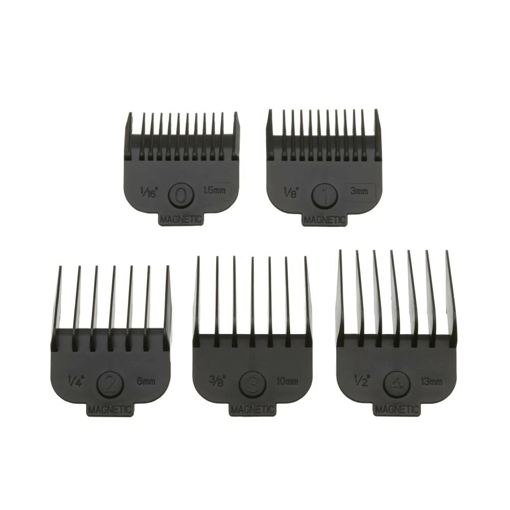 GAMMA+ 單磁鐵理髮器公分套 5入組