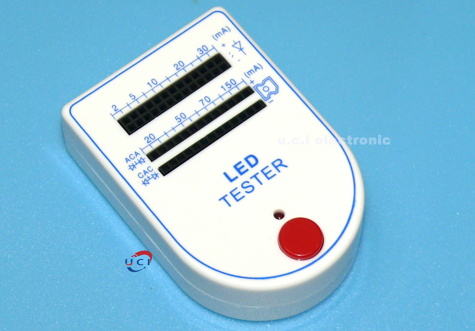 【UCI電子】 (Z-2) LED測試盒 可測發光二極體好壞 比較亮度 LED測試儀 發光管檢測器