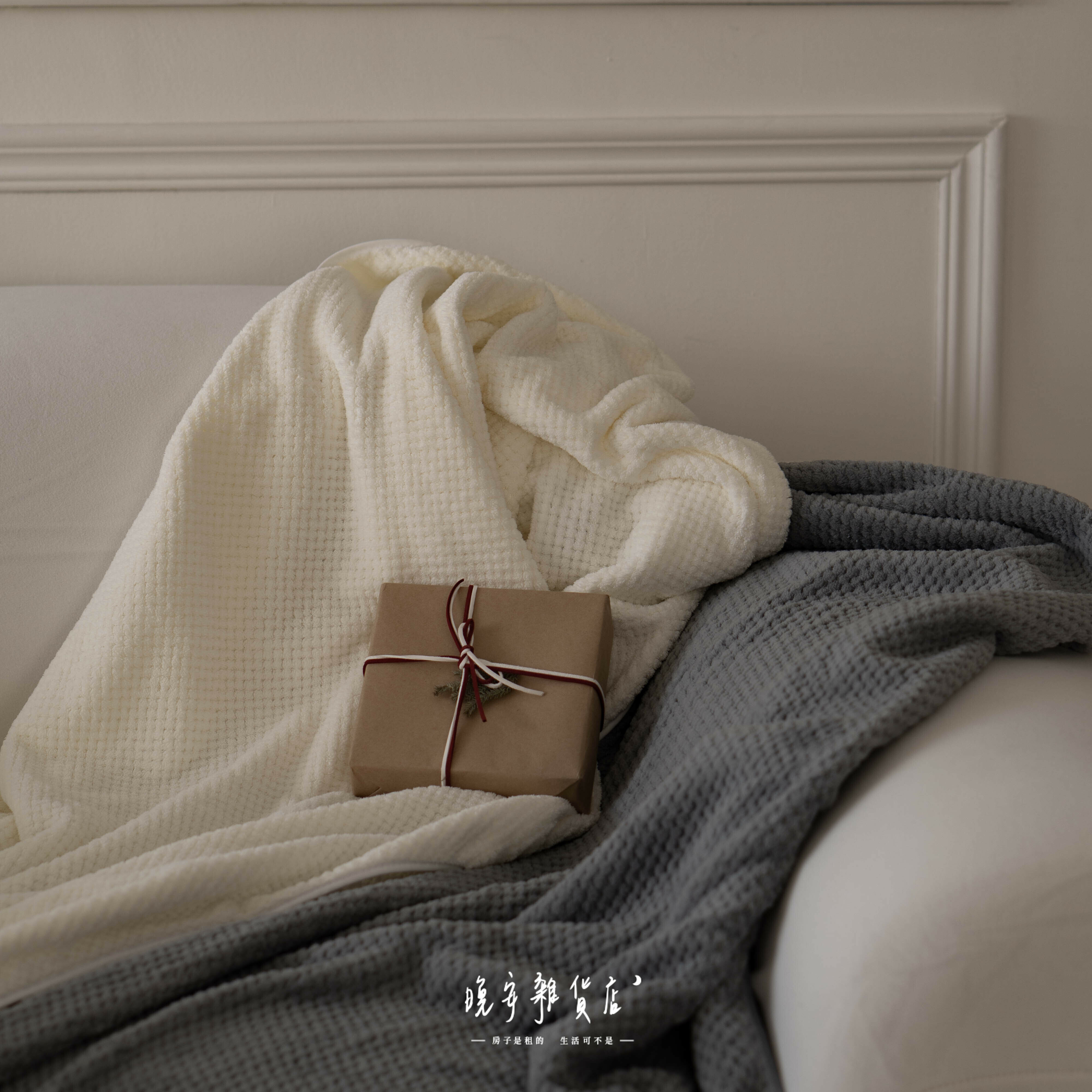 【純色】珊瑚絨浴巾