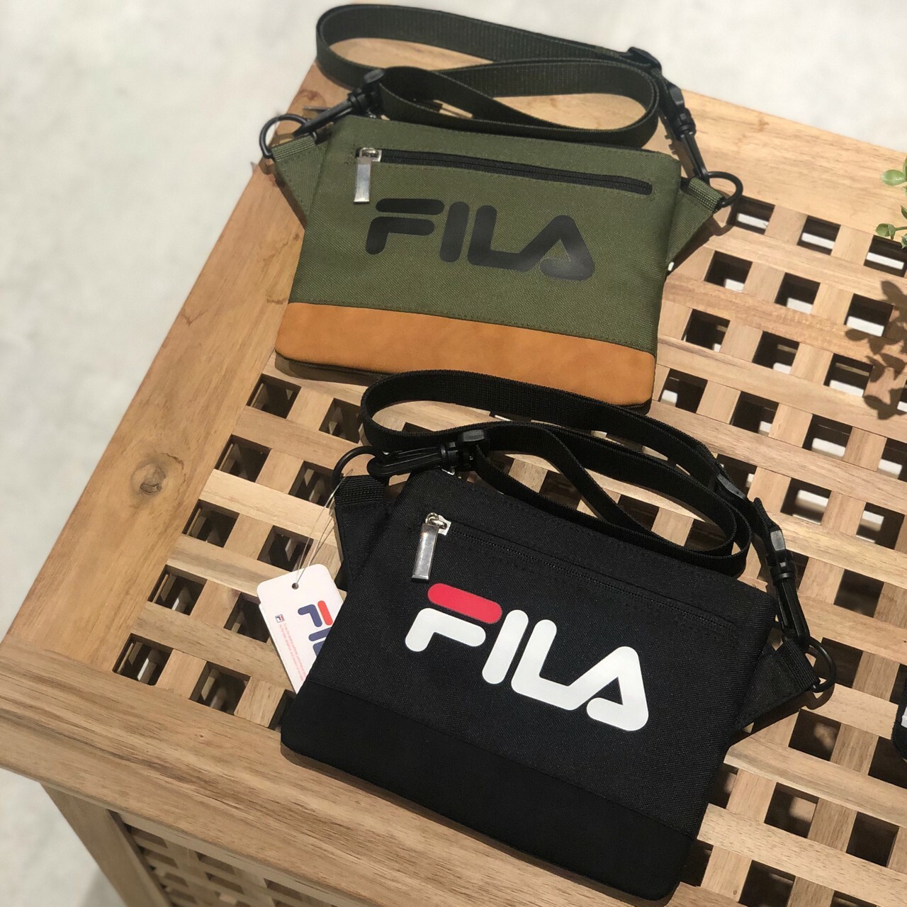 FILA 拼接斜跨包 BMT-9008
