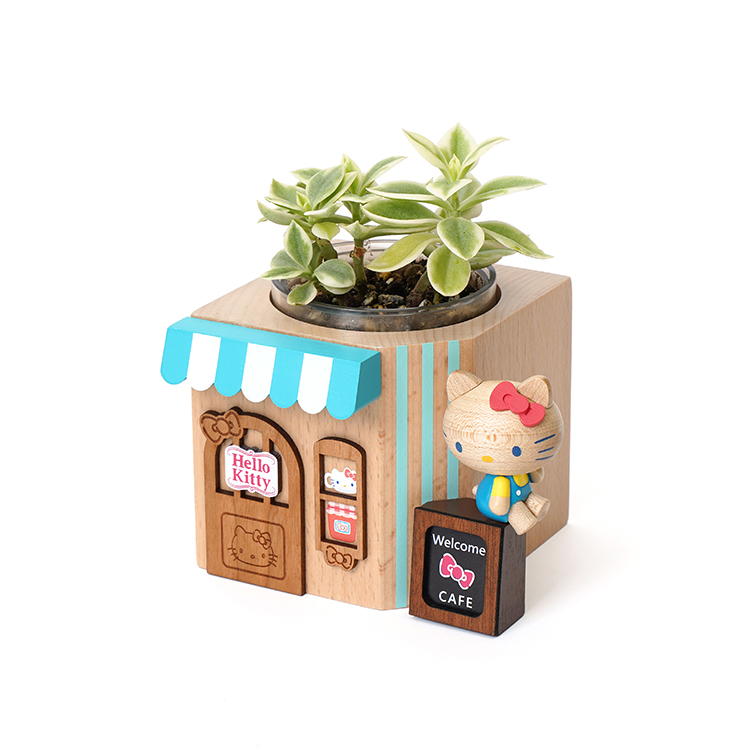 激レア　サンリオ　キティ　hello kitty 盆栽　BONSAI 激レア サンリオ キティ hello kitty 盆栽 BONSAI - メルカリ