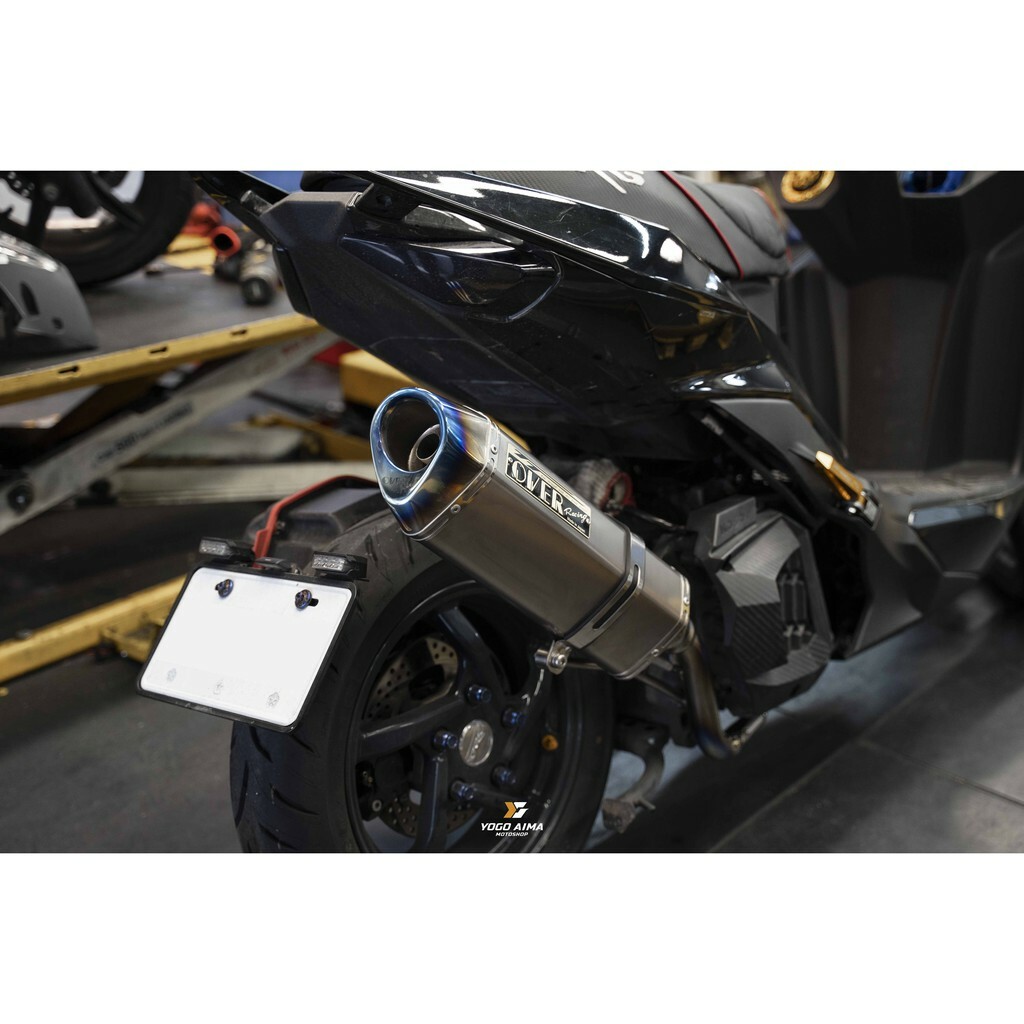 OVER RACING TTRS 鈦合金排氣管 DRG MMBCU