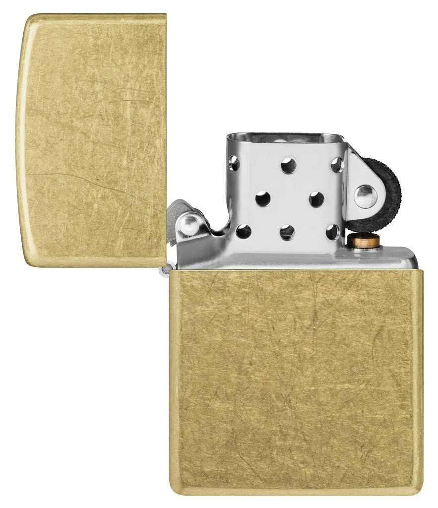 ZIPPO 48267 REGULAR STREET BRASS