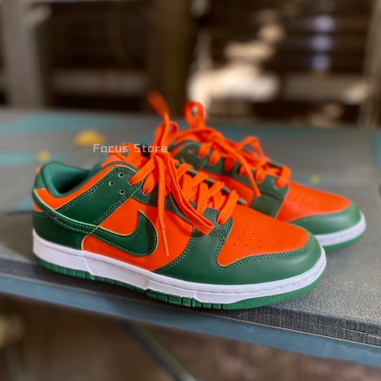 Dunk Low 'Miami Hurricanes' DD1391-300【現貨商品】