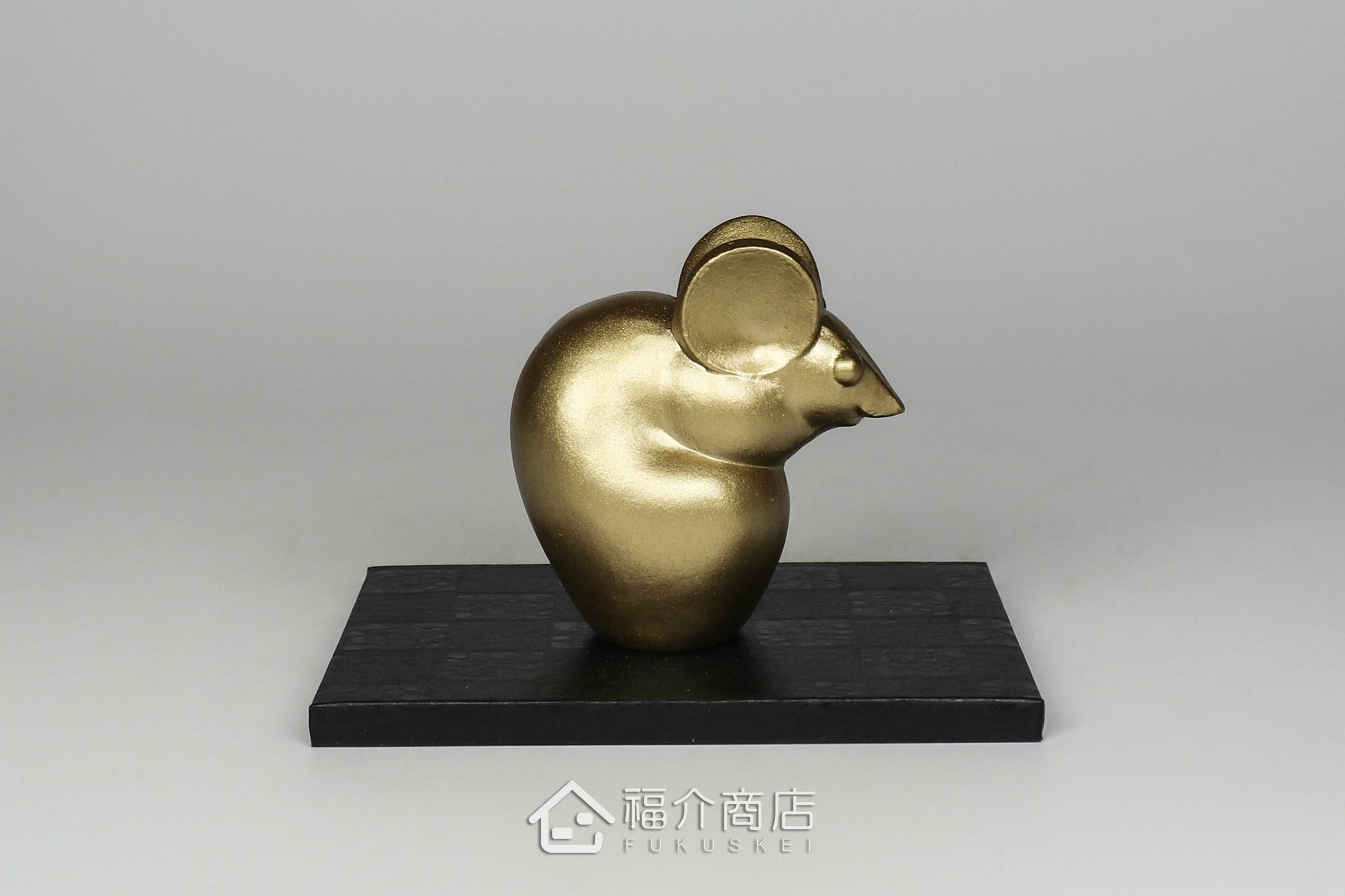 日本十二生肖鼠吉祥擺飾