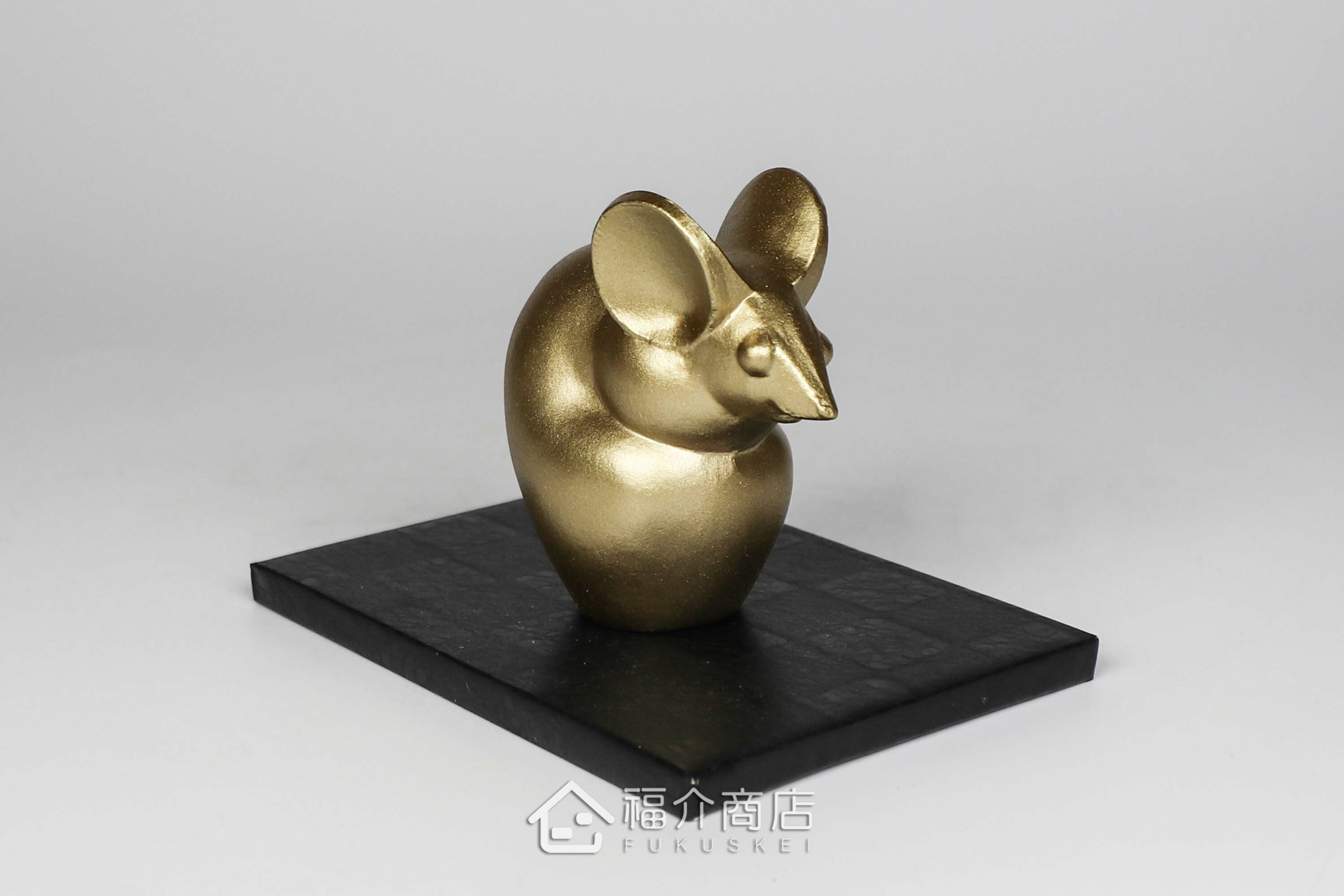 日本十二生肖鼠吉祥擺飾