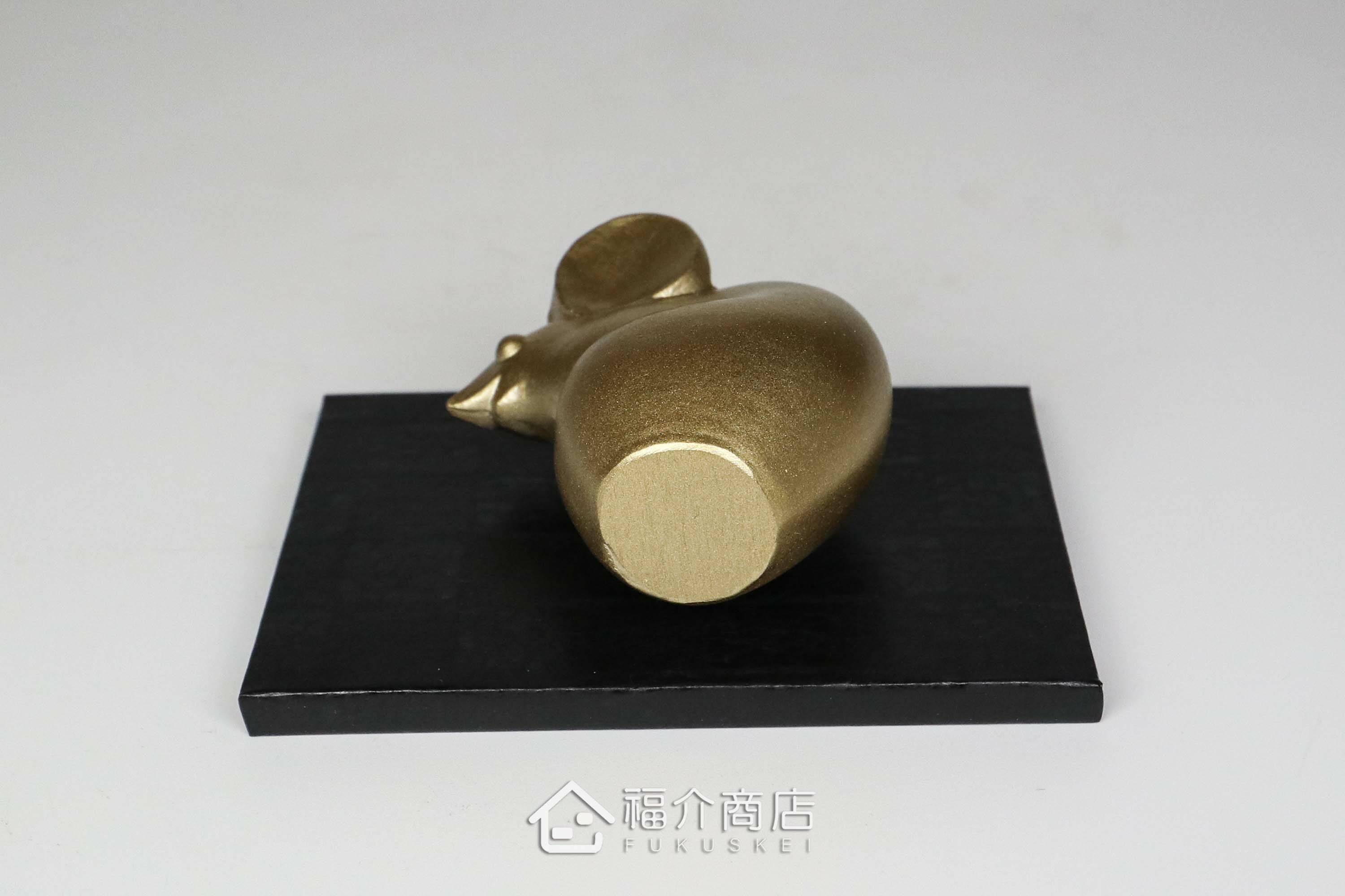 日本十二生肖鼠吉祥擺飾