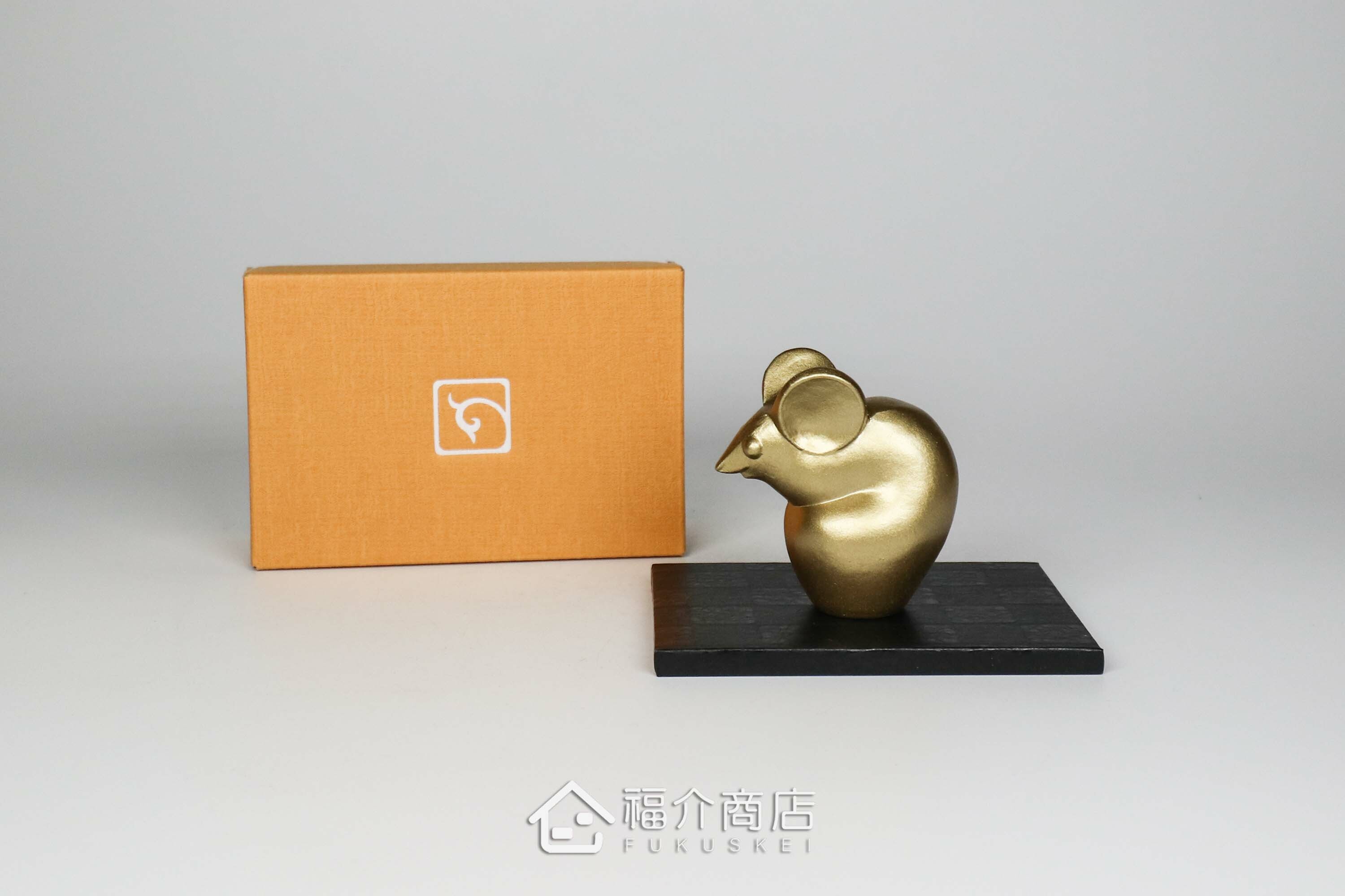 日本十二生肖鼠吉祥擺飾