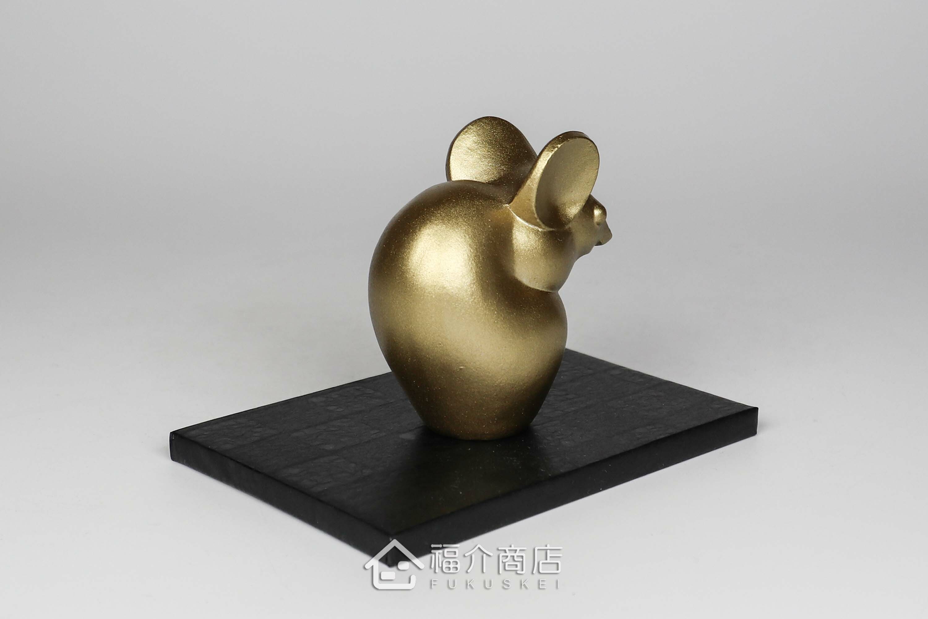 日本十二生肖鼠吉祥擺飾