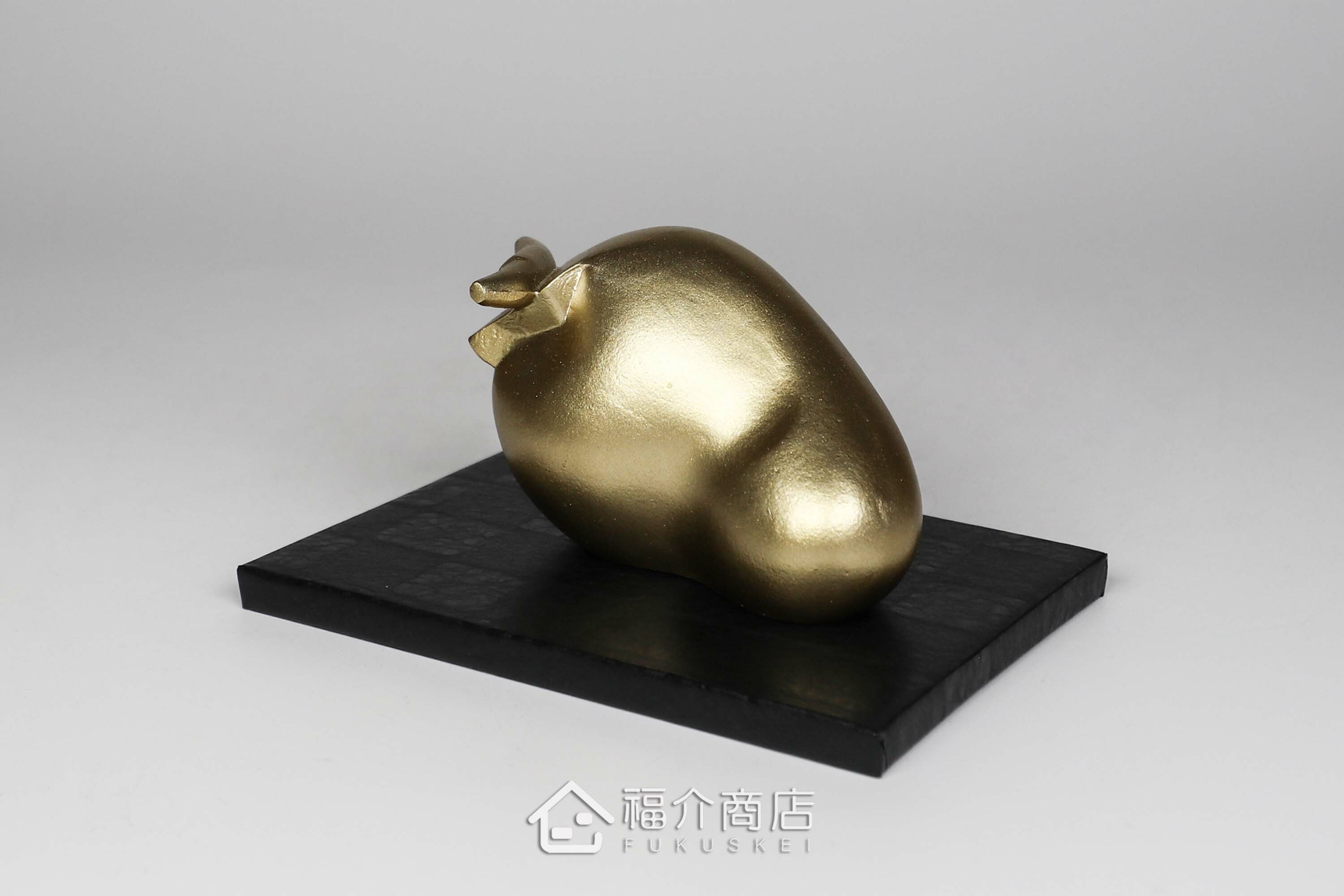 日本十二生肖牛吉祥擺飾