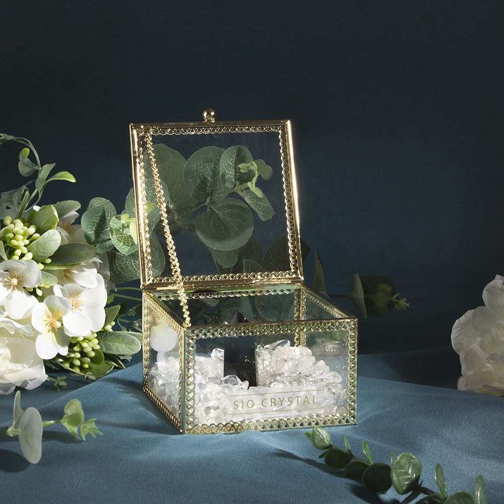 水晶收納盒【水晶消磁盒】單格消磁盒