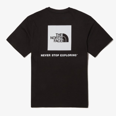 現貨 The North Face 北臉 Box Logo 短袖 圓領Tee 黑/白 MAR-