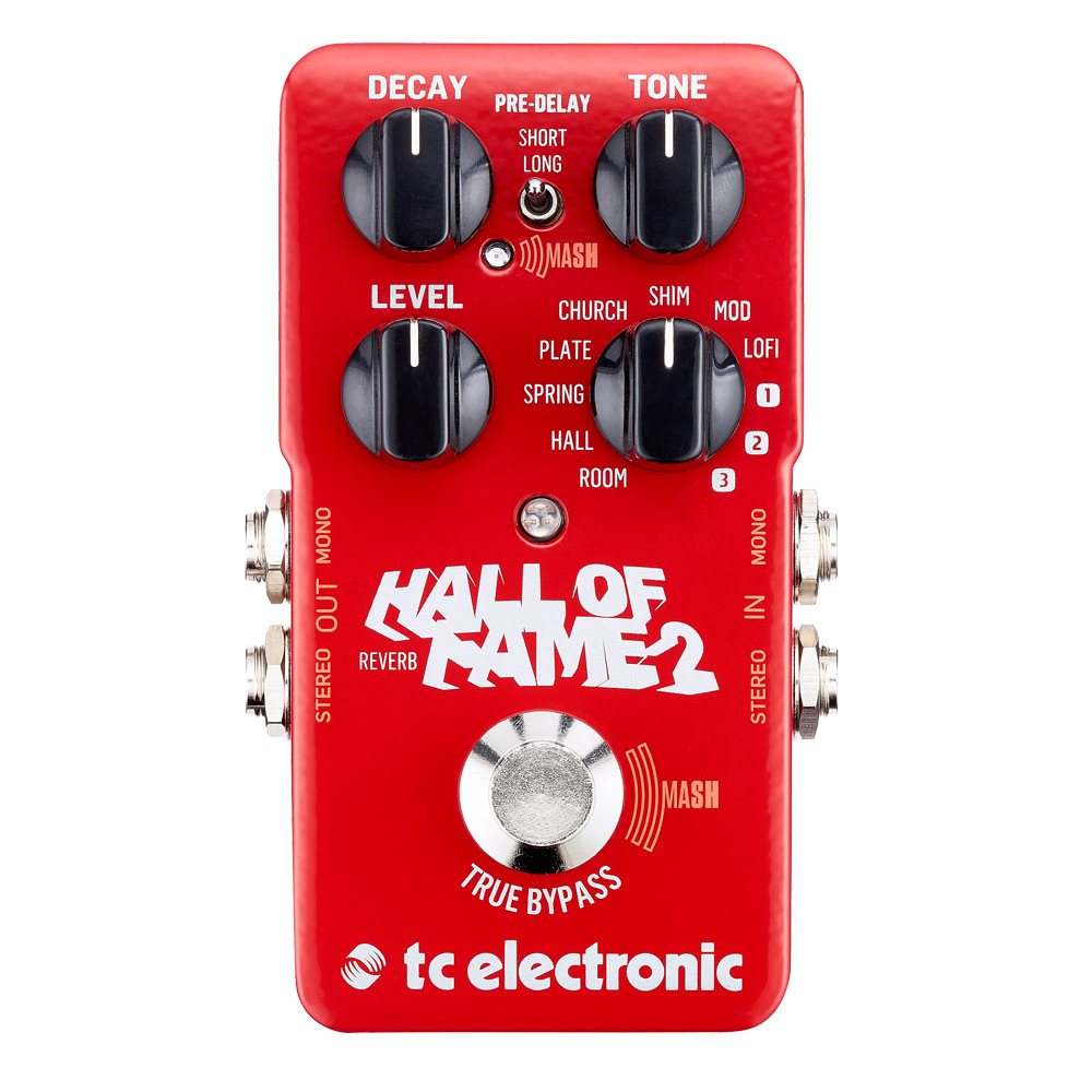 TC Electronic / Hall of Fame 2 / reverb 效果器公司貨【宛伶樂器】