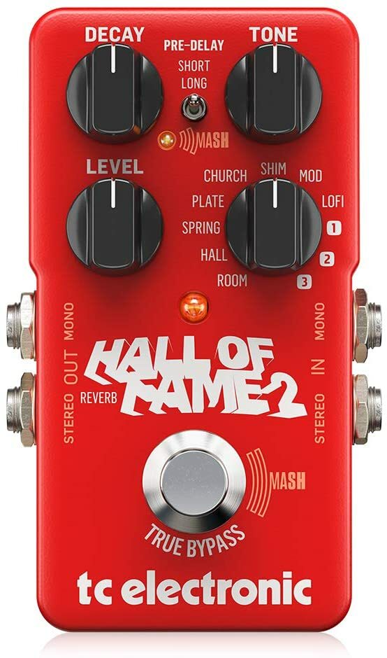 TC Electronic / Hall of Fame 2 / reverb 效果器 公司貨【宛伶樂器】