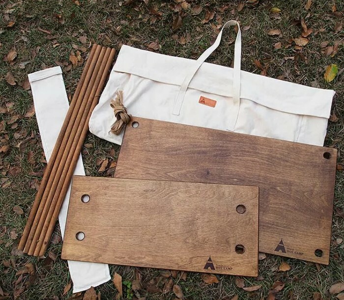 *【HOT CAMP】手作梯形置物架