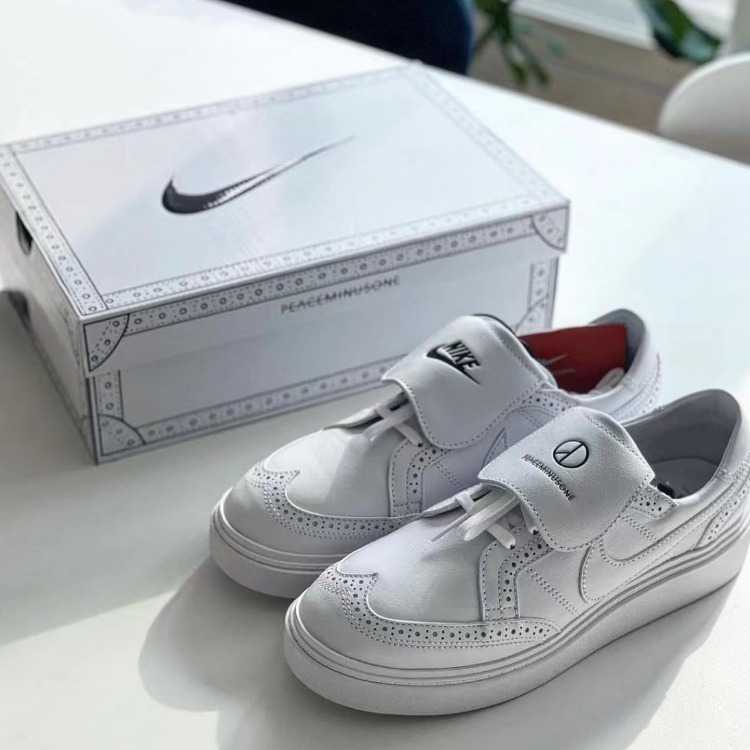 【Focus Store】預購 Peaceminusone x Nike Kwondo 1 "Triple White" 牛津 雕花鞋 白色 DH2482-100