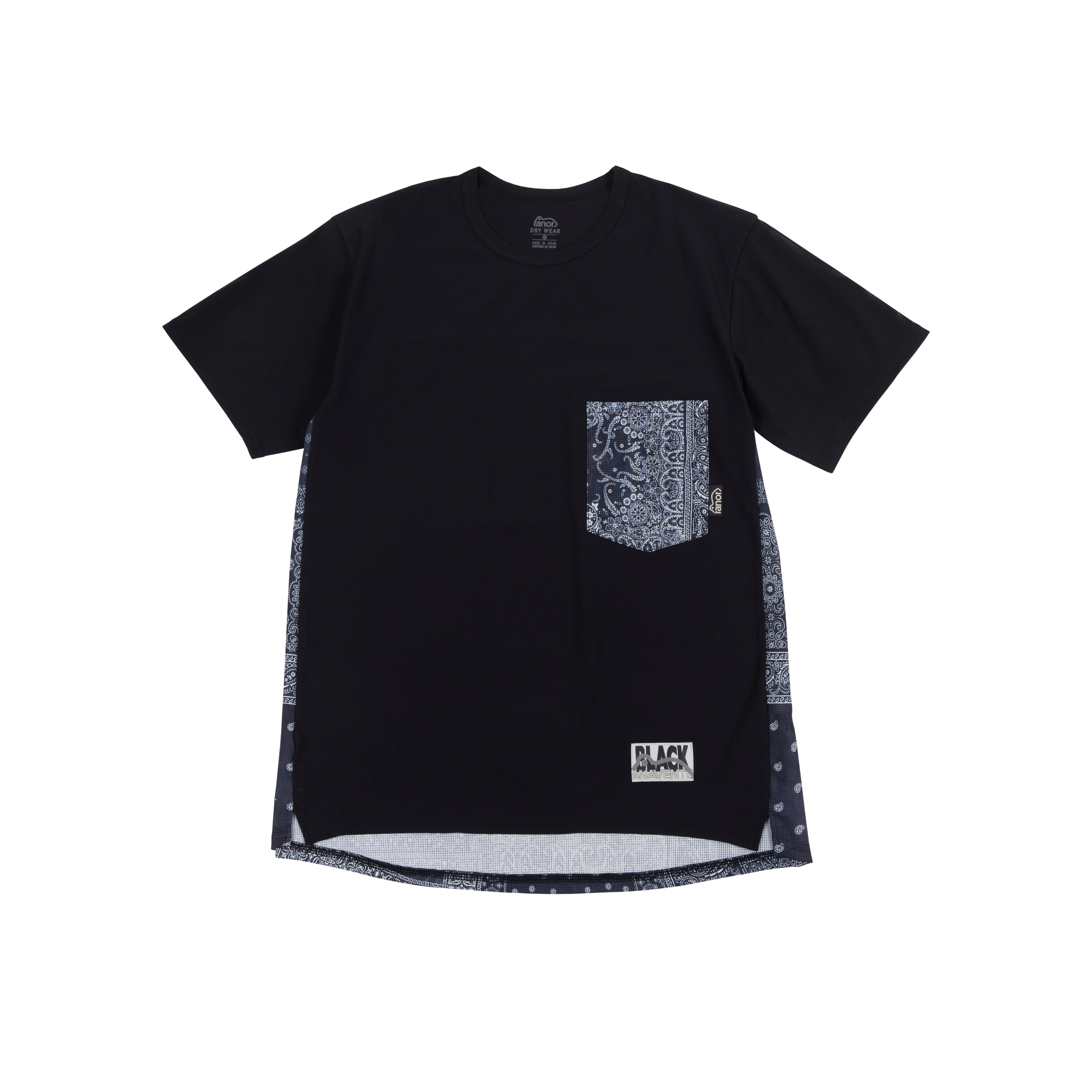 RANOR BANDANA T-SHIRT BFSCL-001 BLACK