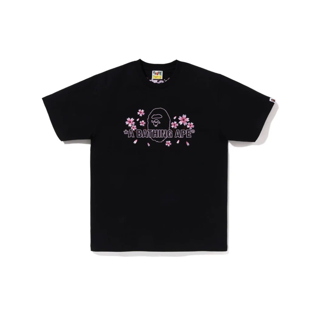 2023SS BAPE SAKURA A BATHING APE 限量 櫻花 花瓣 短T 現貨